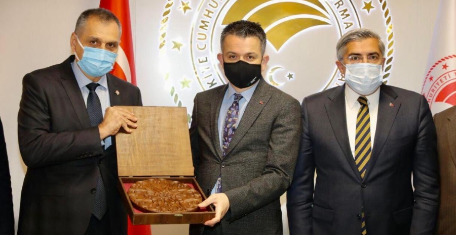 ATSO HEYETİ ANKARA'DA