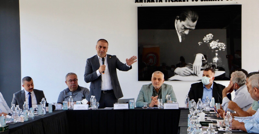 Hatay Milletvekili Kaşıkçı ATSO’da