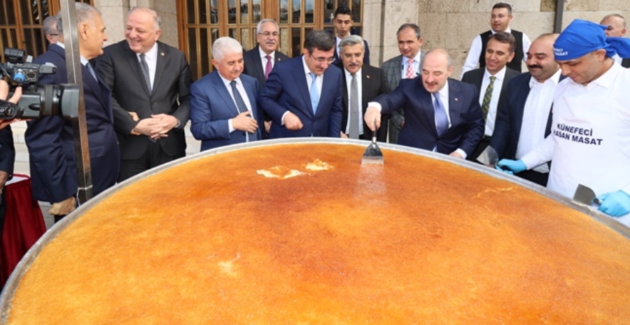 AB Tescili Yolundaki  Antakya Künefesi Büyük Millet Meclisinde