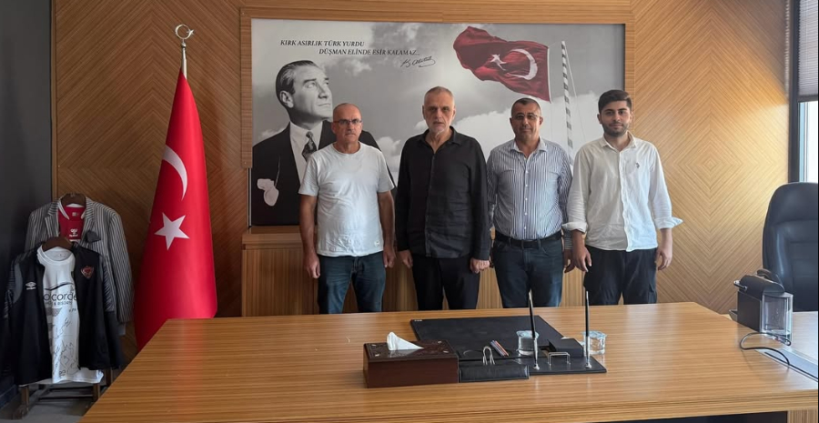 Hüsam Uluslararası Taşımacılık Şirketi ve Cem Süt’ten Odamızı Ziyaret