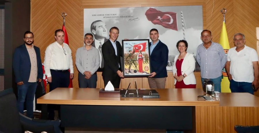 Avusturya Başkonsolosluğu Ticaret Müsteşarı Gerhard Lackner, Odamızı Ziyaret Etti