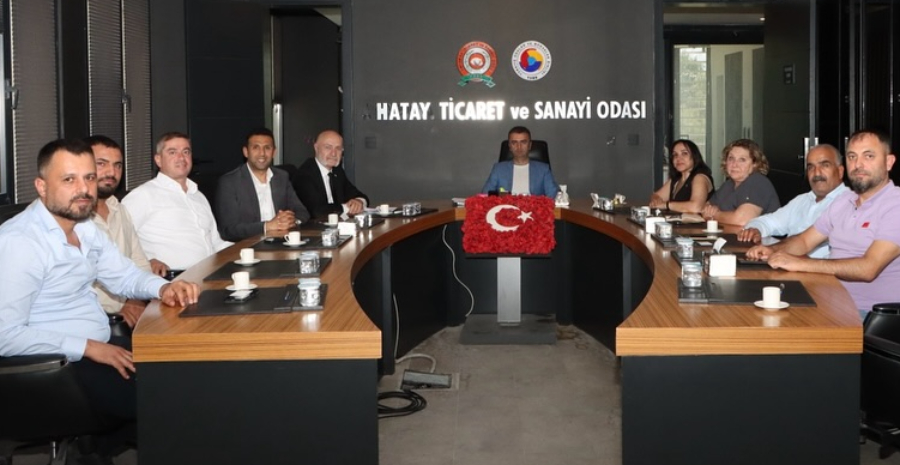 Lojistikçiler Derneği Odamızı Ziyaret Etti