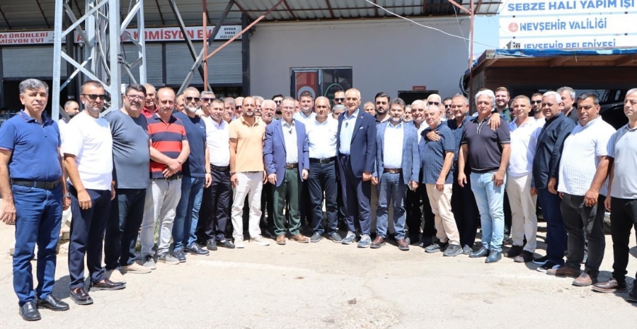 Sebze Hali Dernek Yönetimiyle Bir Araya Geldik